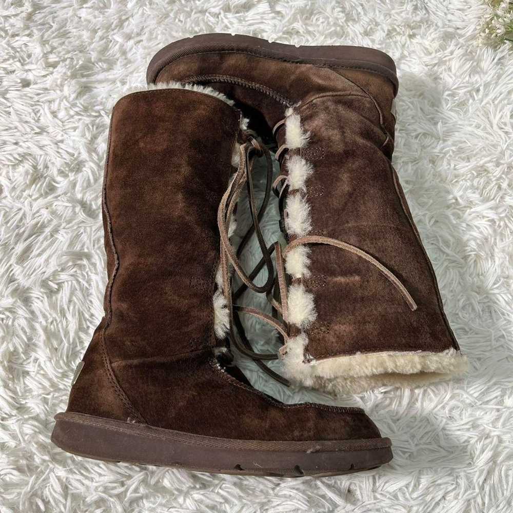 [Beautiful Condition] UGG Long Boots Sheepskin La… - image 3