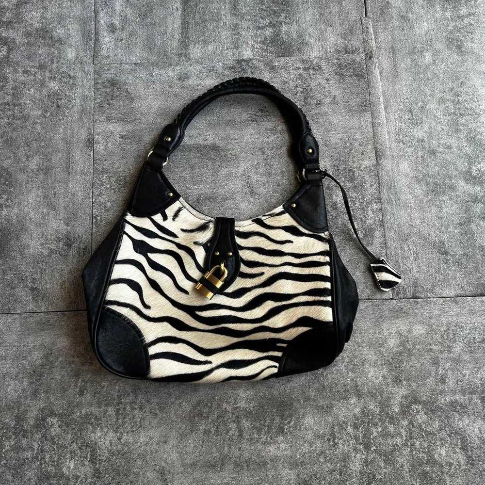 archive grunge zebra gimmick bag y2k - image 2