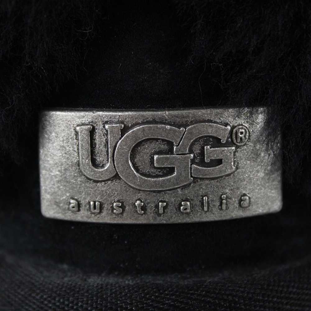 Ugg Australia Sz 8 Black Suede Outer Fur Insole C… - image 7