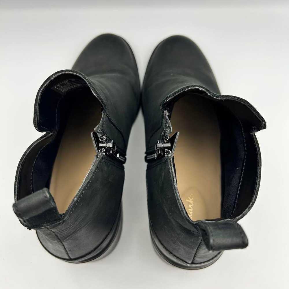 [Excellent Condition] CLARKS Memi Zip Side Zip Bo… - image 9