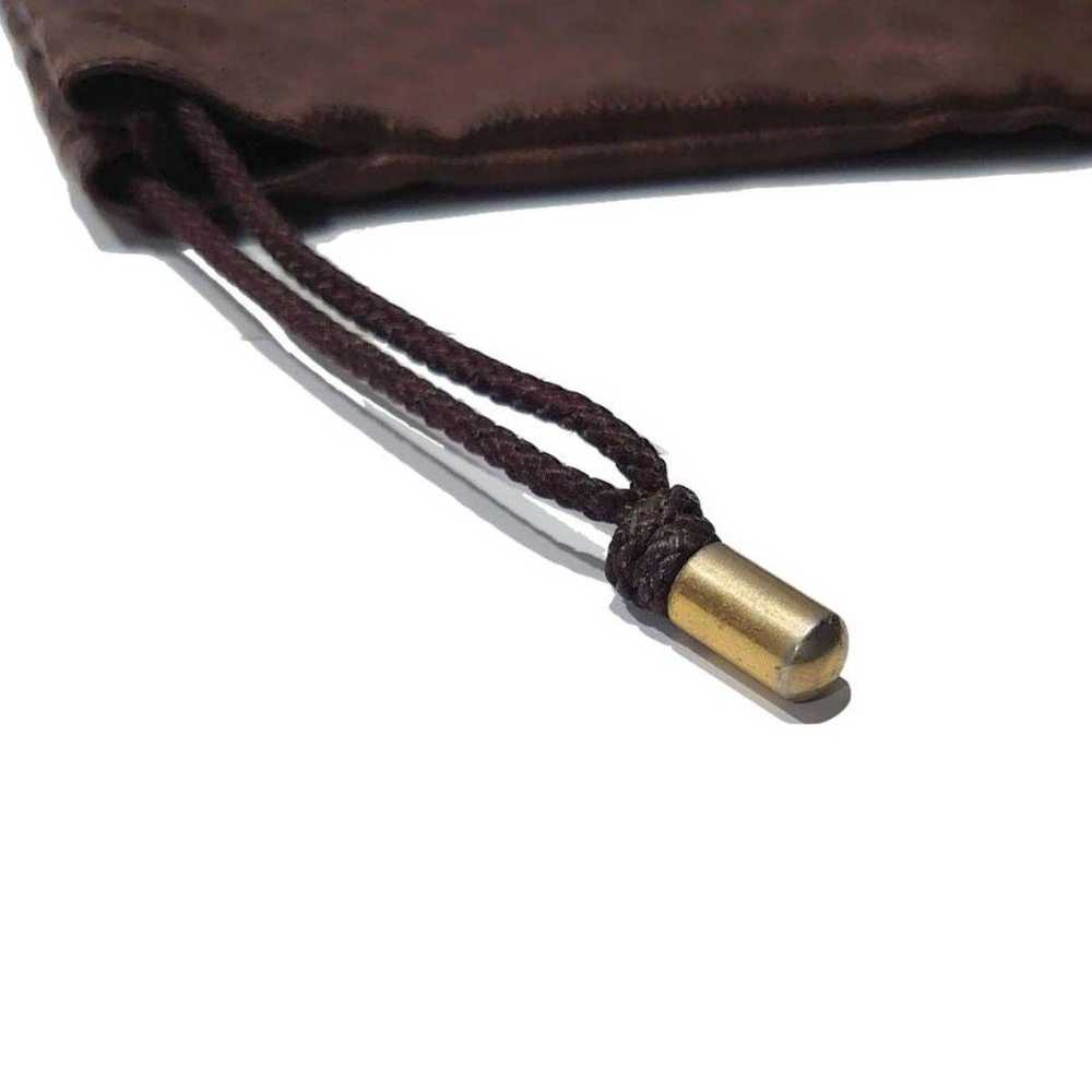 Vintage Céline Macadam Drawstring Pouch Bag Brown - image 9