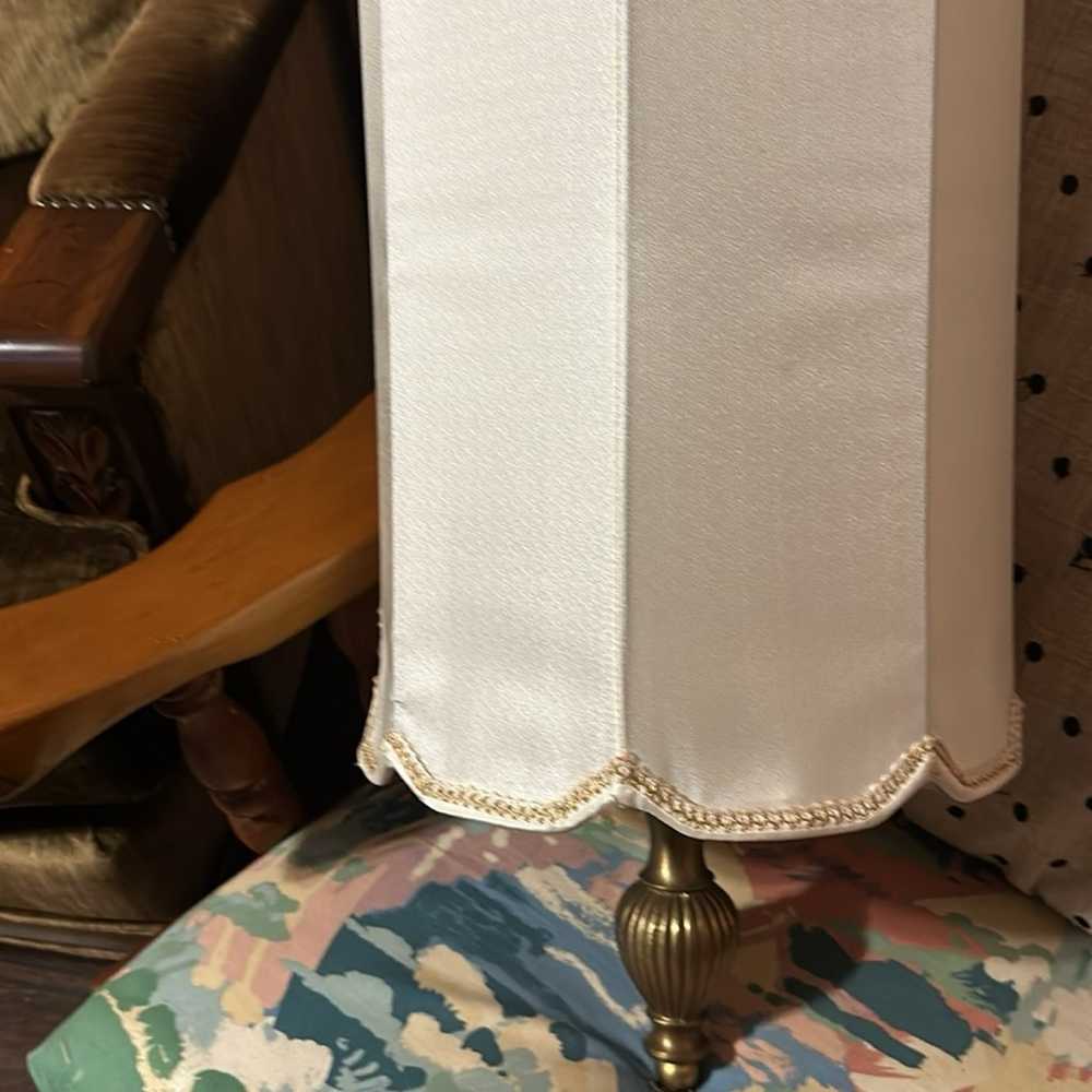 Vintage 1970’s Cloth hanging lamp. Very rare find! - image 4