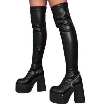 Bratz platform thigh high boots - image 1