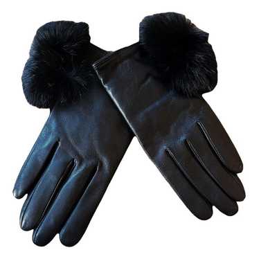 Saks Fifth Avenue Collection Leather gloves