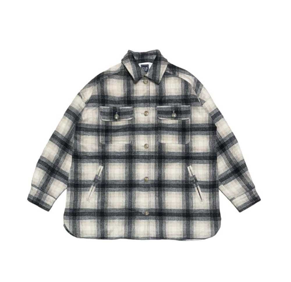 Flannel × Gap × Japanese Brand Vintage Gap Wool F… - image 1