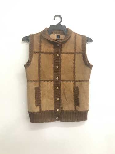 Japanese Brand B. C Stock suede vest