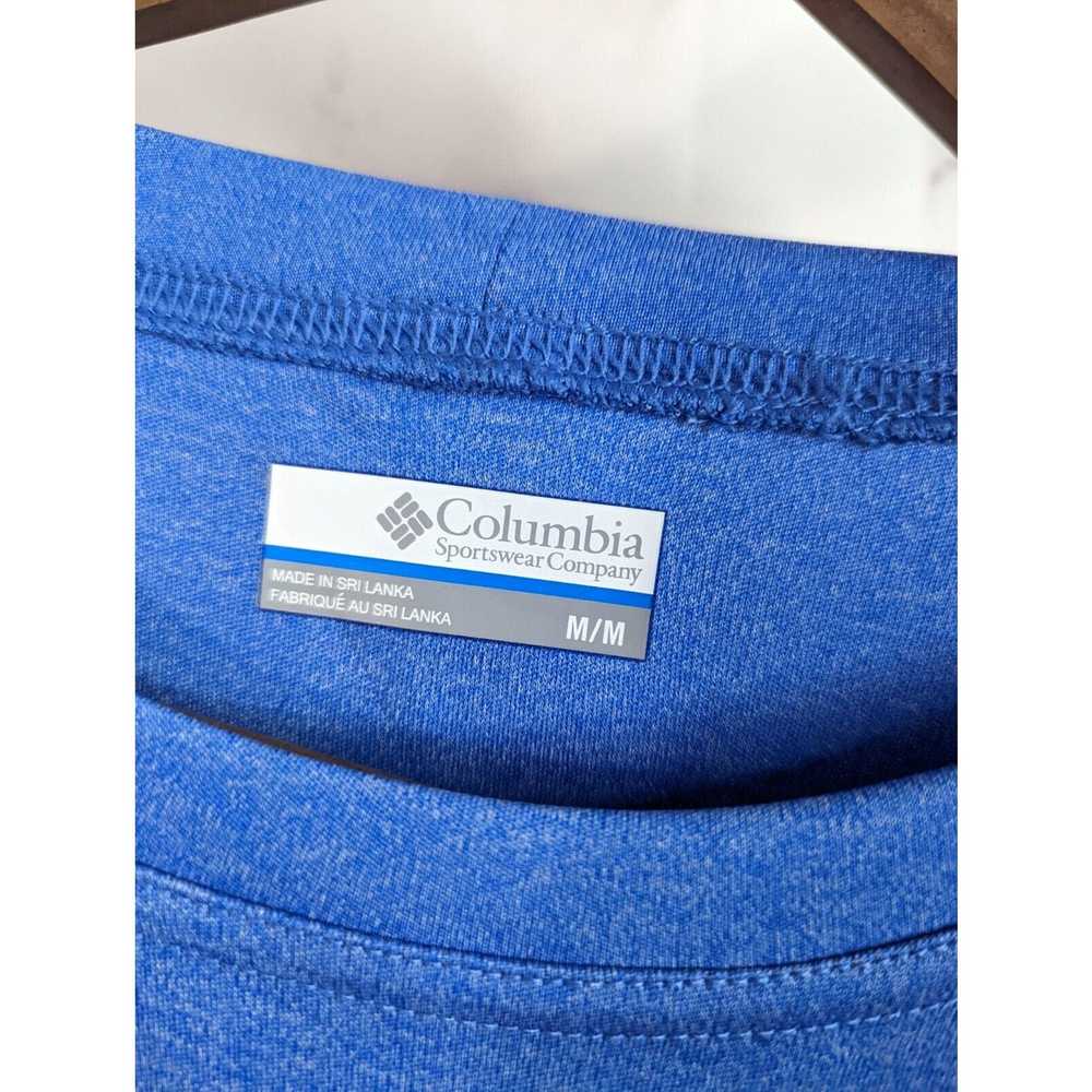 Columbia Columbia PFG Shirt Mens Medium Blue Long… - image 3