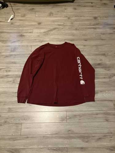 Carhartt × Streetwear × Vintage CARHARTT burgundy 