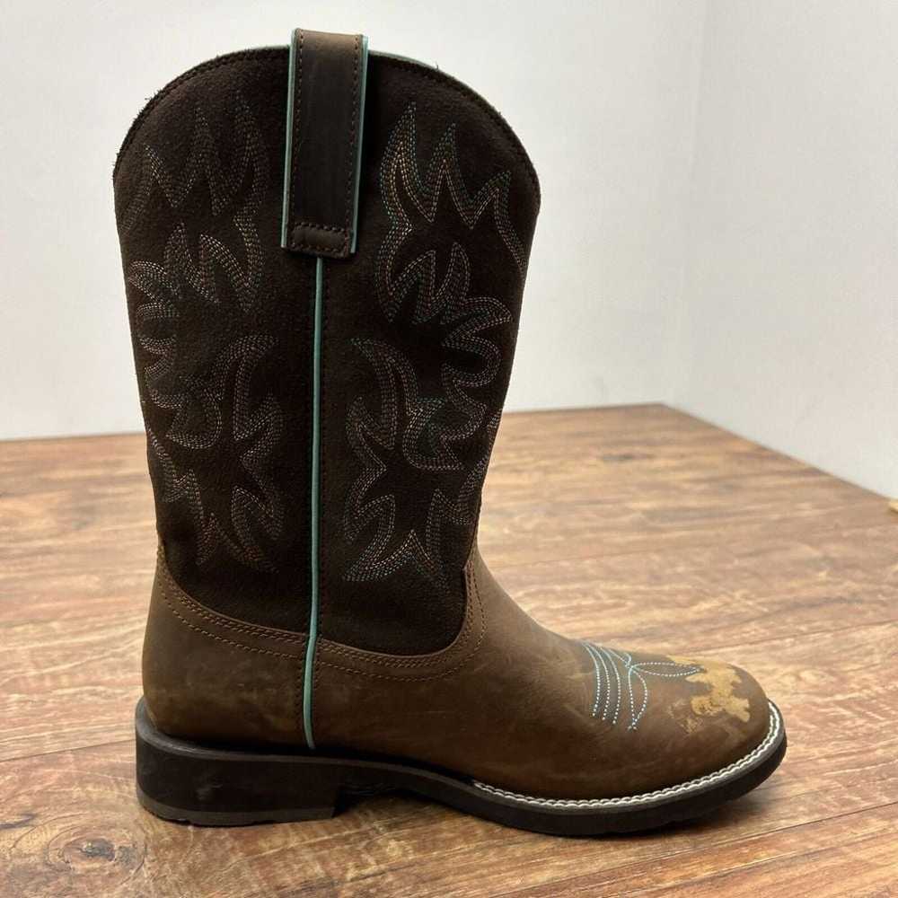 Ariat Women size 11 Delilah Round Toe Distressed … - image 10