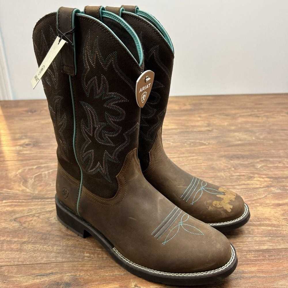 Ariat Women size 11 Delilah Round Toe Distressed … - image 1