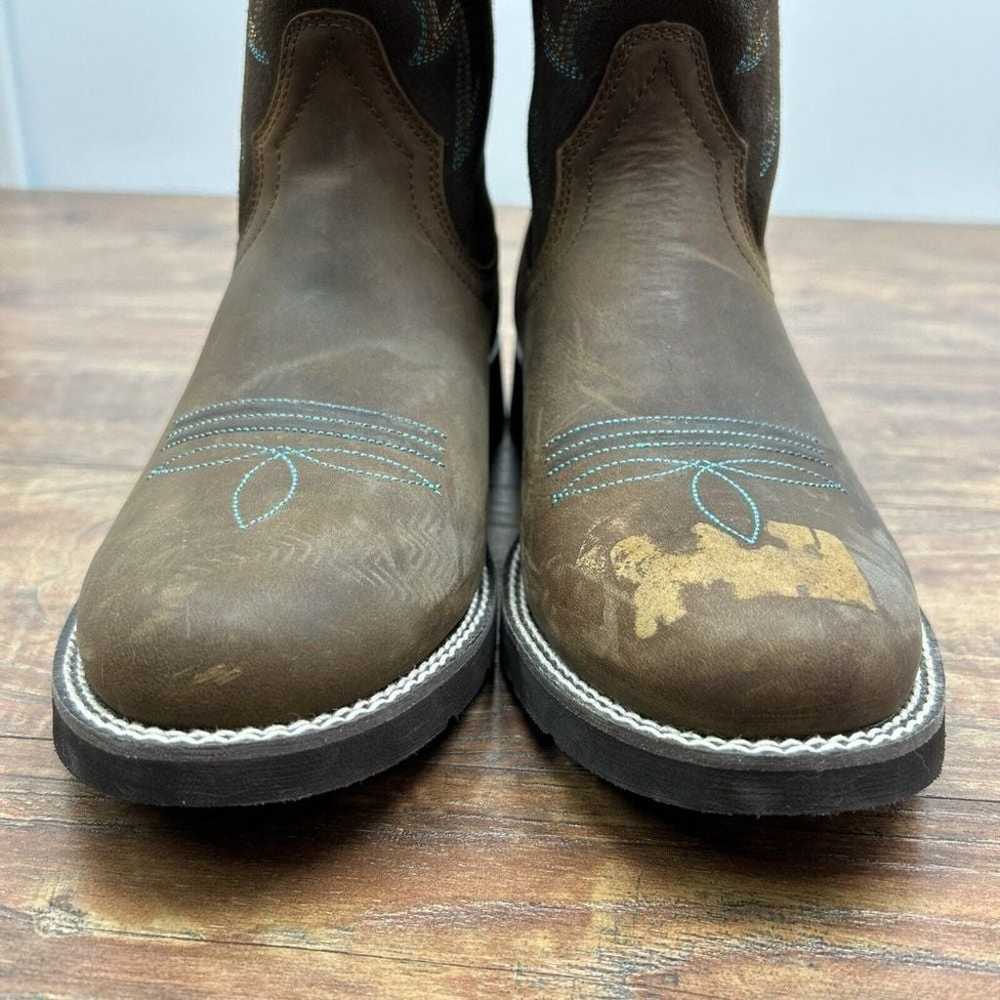 Ariat Women size 11 Delilah Round Toe Distressed … - image 3