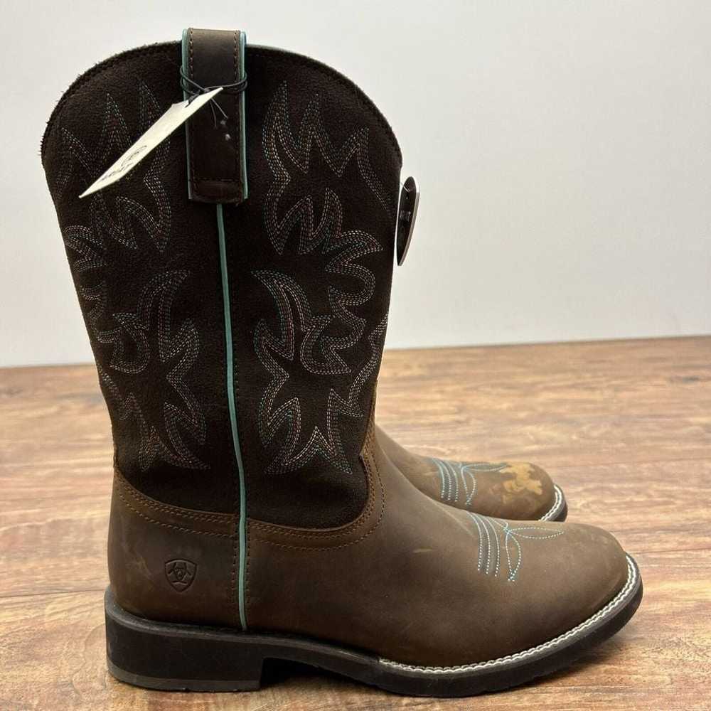 Ariat Women size 11 Delilah Round Toe Distressed … - image 6