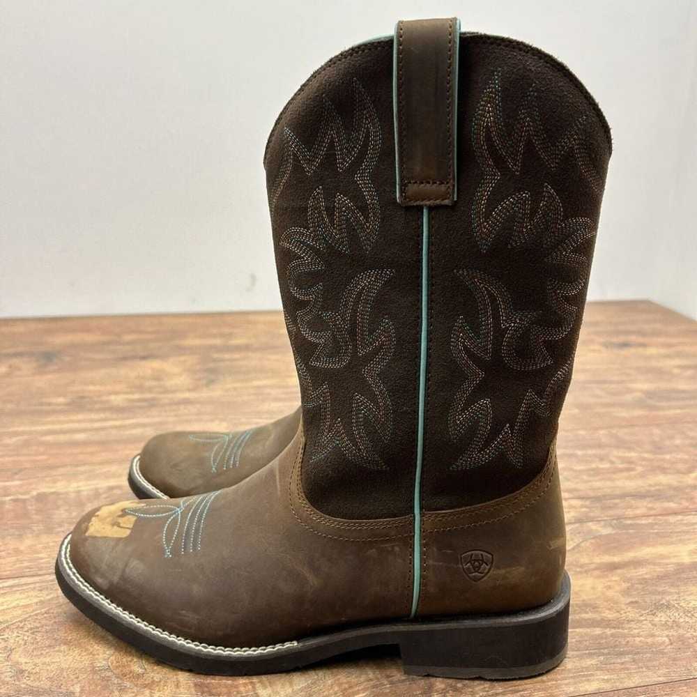 Ariat Women size 11 Delilah Round Toe Distressed … - image 8