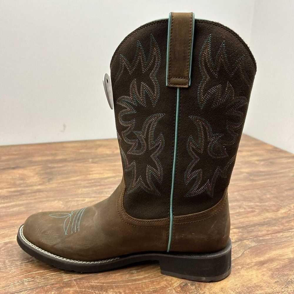 Ariat Women size 11 Delilah Round Toe Distressed … - image 9