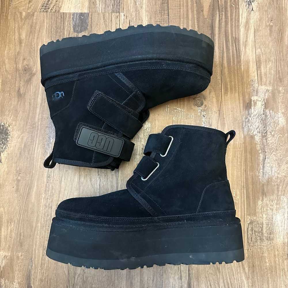 Black Platform Ugg Neumel Boots  Great condition … - image 2