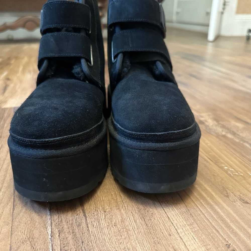 Black Platform Ugg Neumel Boots  Great condition … - image 4