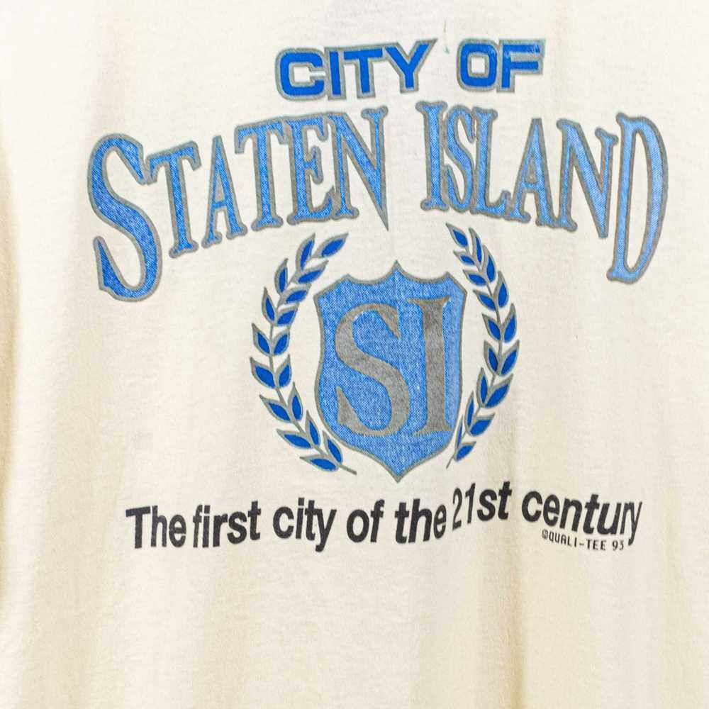 Art × New York × Vintage City of Staten Island Cr… - image 4