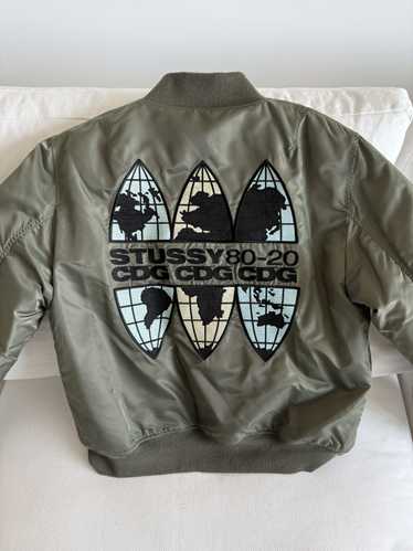 CDG CDG CDG × Stussy STUSSY CDG BOMBER JACKET (M)