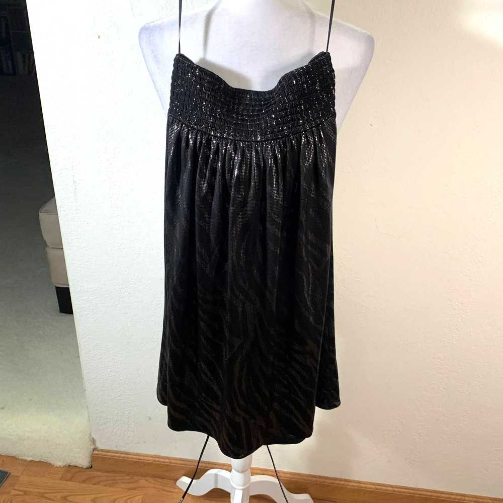 Express Express Black Sleeveless mini Dress size … - image 2