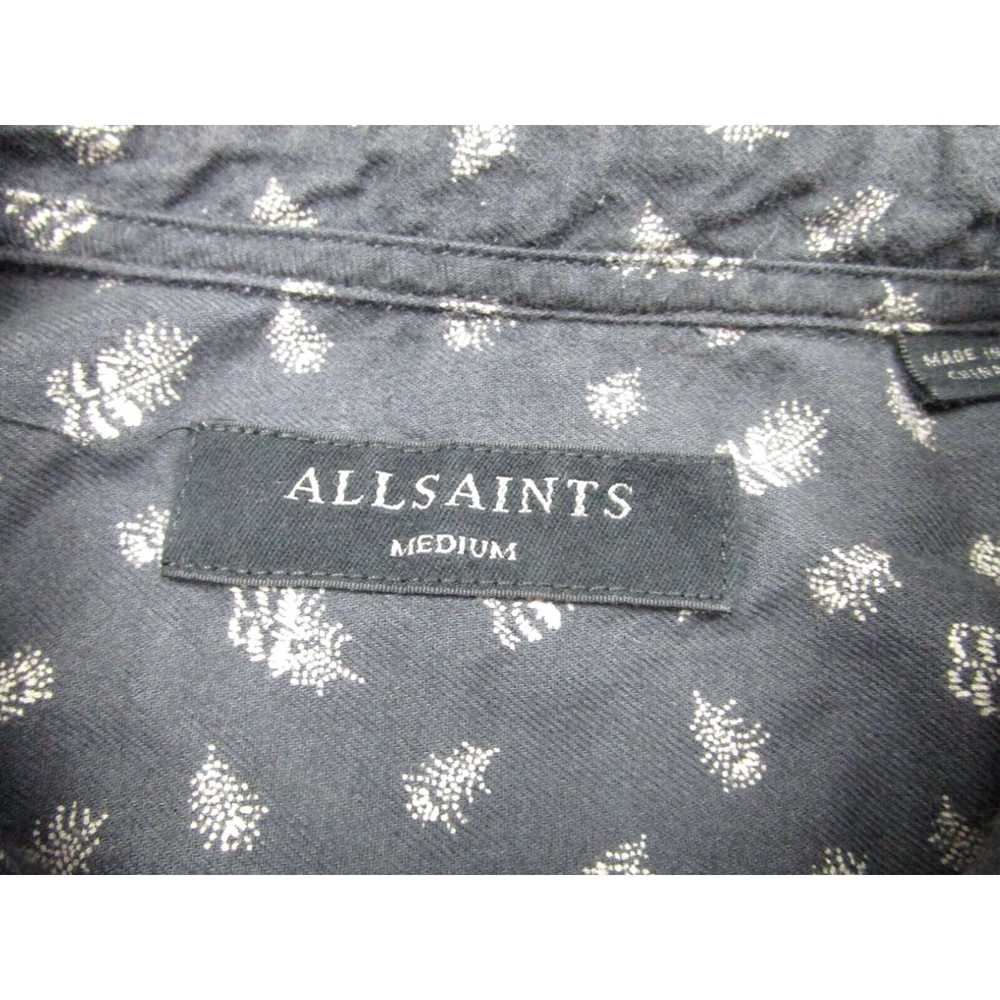 Allsaints Allsaints Shirt Mens Medium Gray Pinehu… - image 4