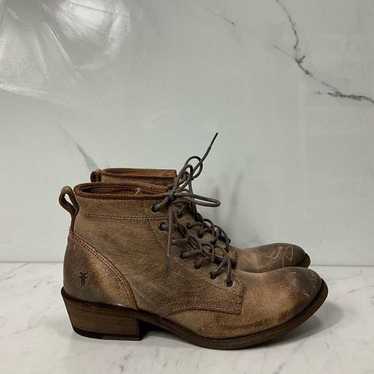 FRYE Carson Lace Up Ankle Booties