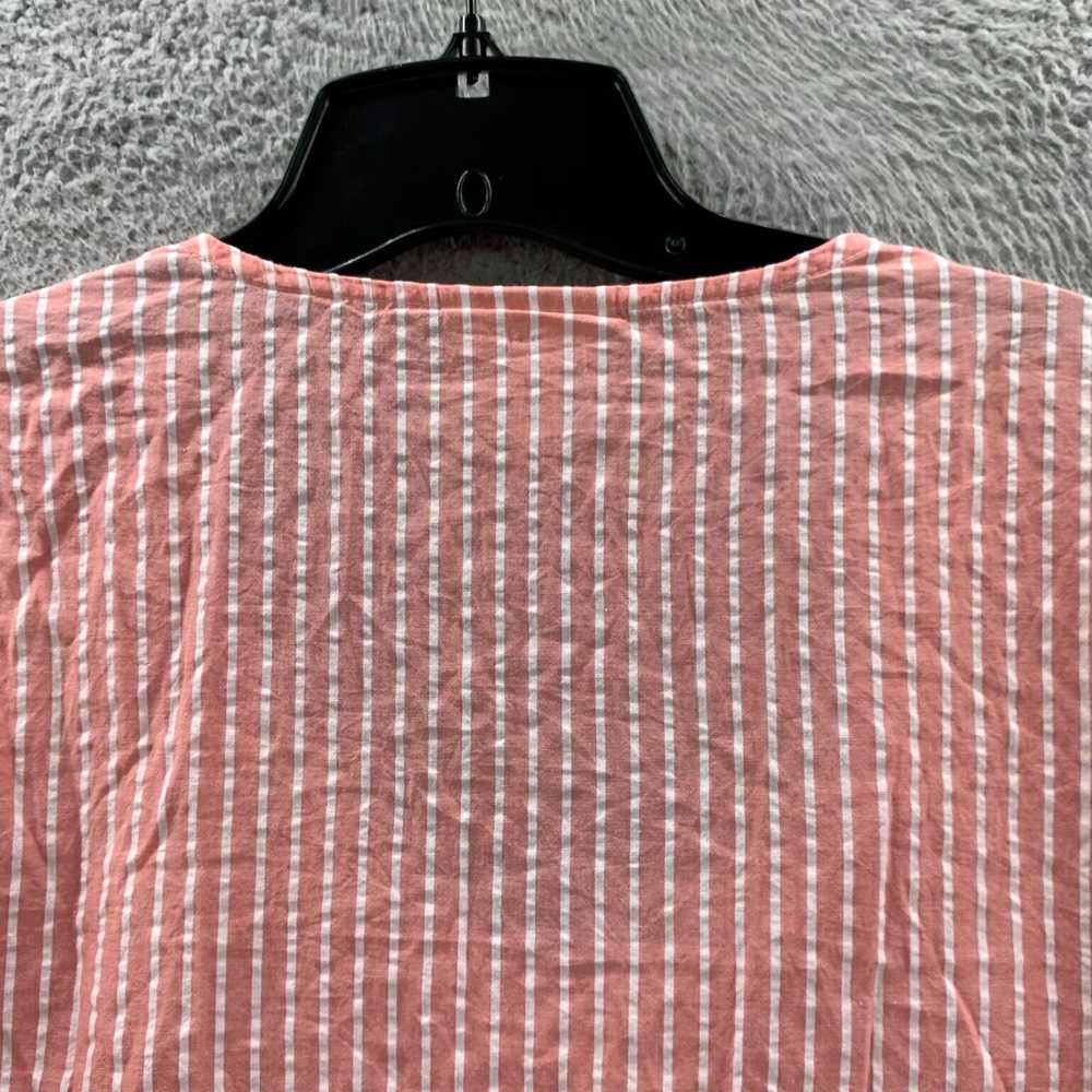 Vintage Elegant Striped Sheer Blouse for Women in… - image 5