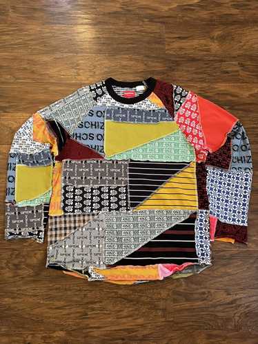 Supreme Supreme Patchwork Jacquard L/S Top