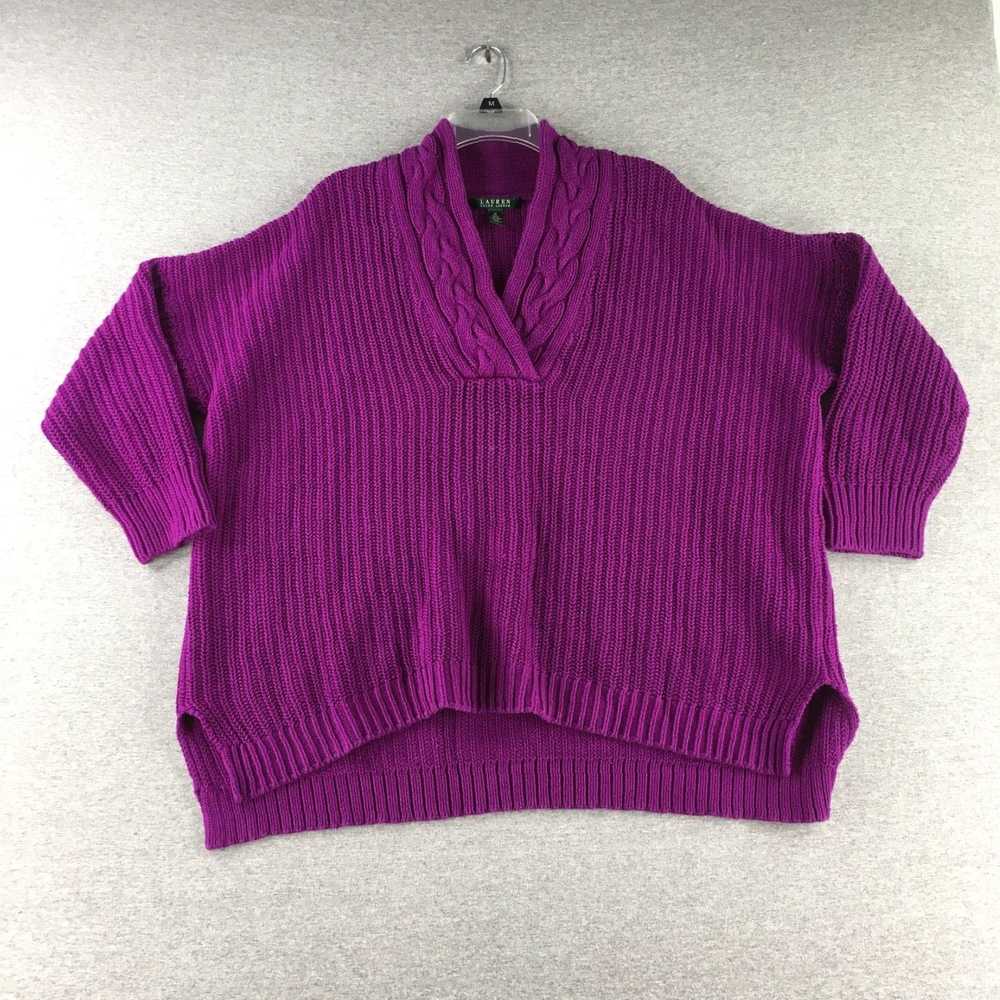 Ralph Lauren Womens Preppy Cable Pullover Sweater… - image 1