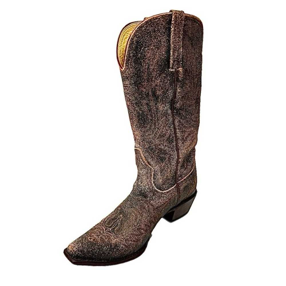 Charlie 1 Horse Lucchese Boots Womens 7 B Brown L… - image 2