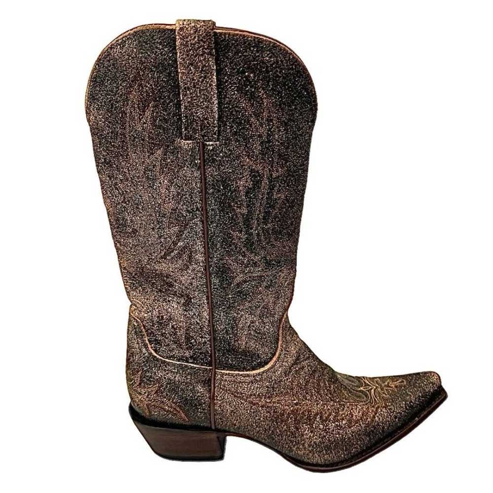 Charlie 1 Horse Lucchese Boots Womens 7 B Brown L… - image 3