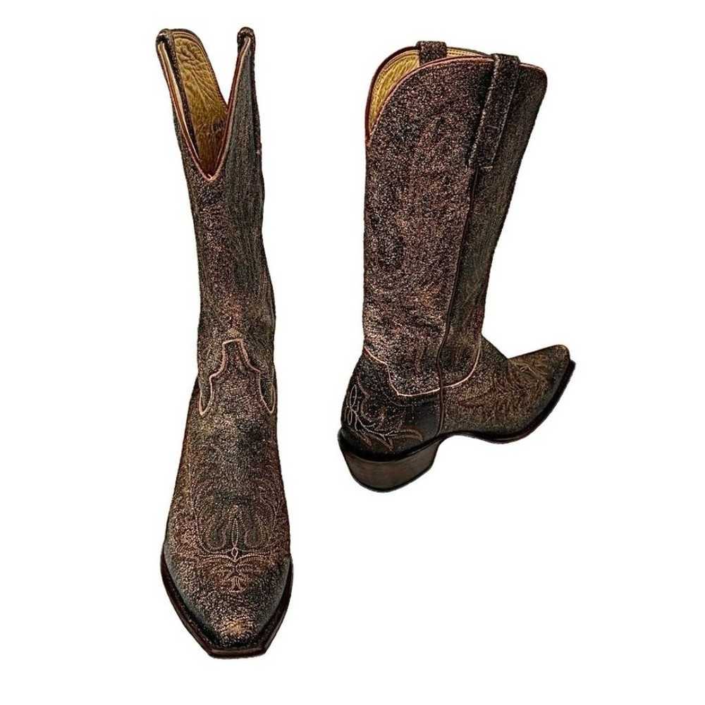 Charlie 1 Horse Lucchese Boots Womens 7 B Brown L… - image 6