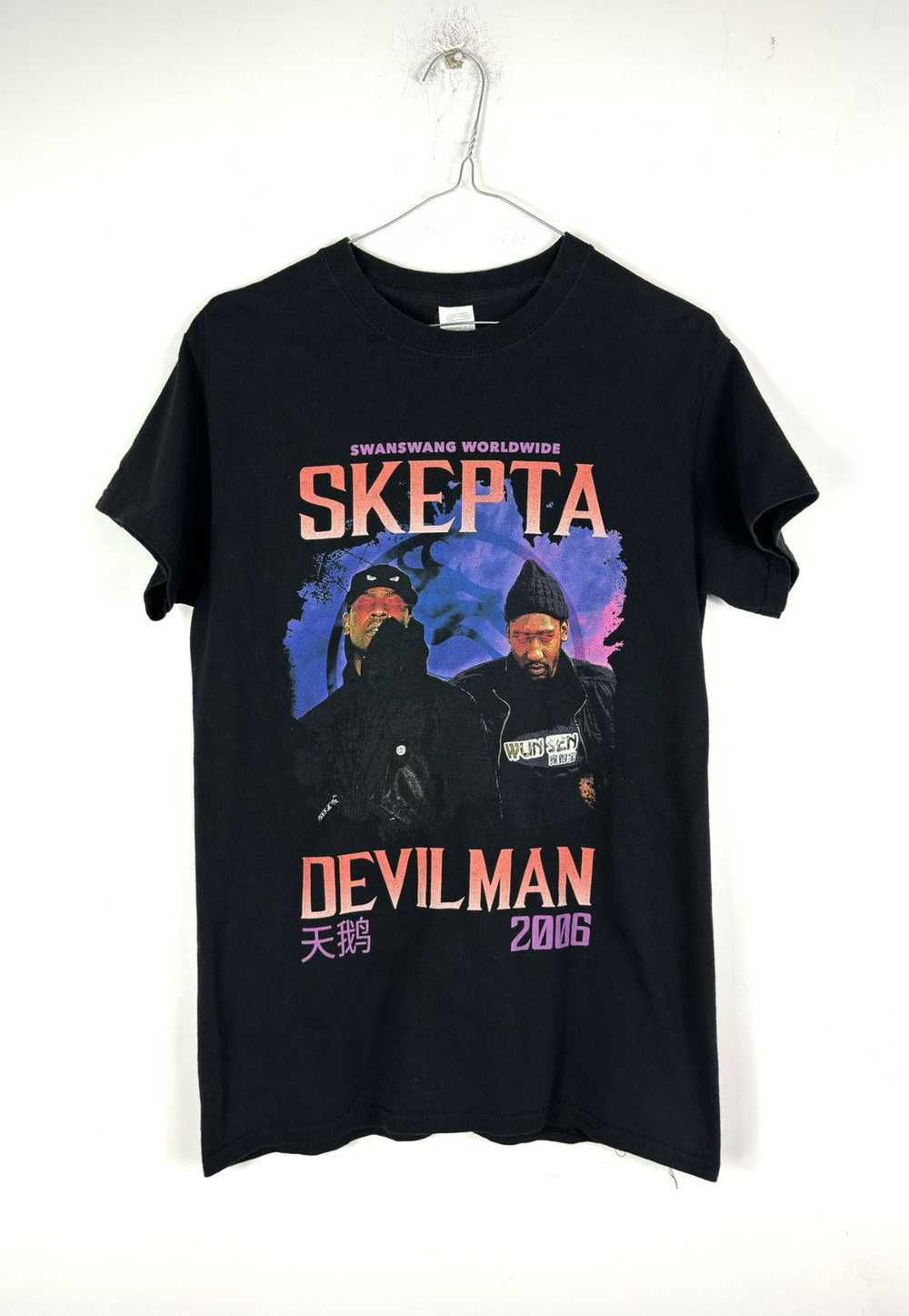 Band Tees × Streetwear Vintage Y2K Skepta Devil M… - image 2