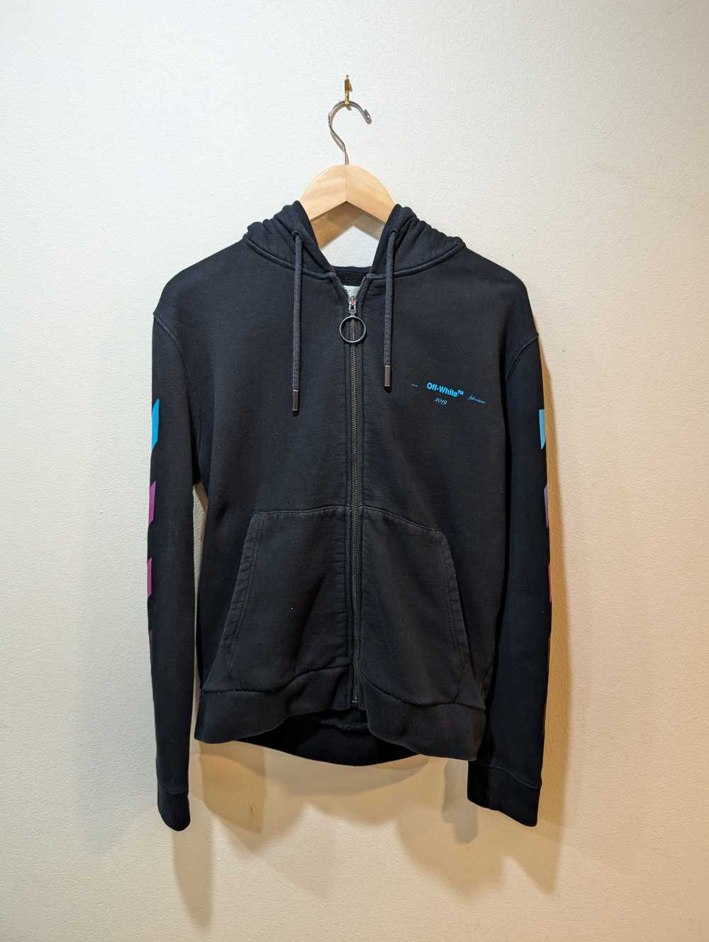 Off-White Diagonals Gradient Hoodie - image 3