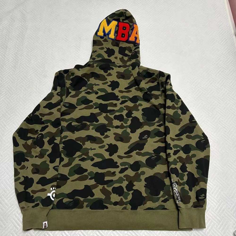 Bape BAPE x MINIONS CAMO SHARK FULL ZIP HOODIE - image 3