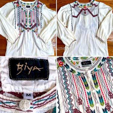 Johnny Was Johnny Was Biya Embroidered Tunic Top F