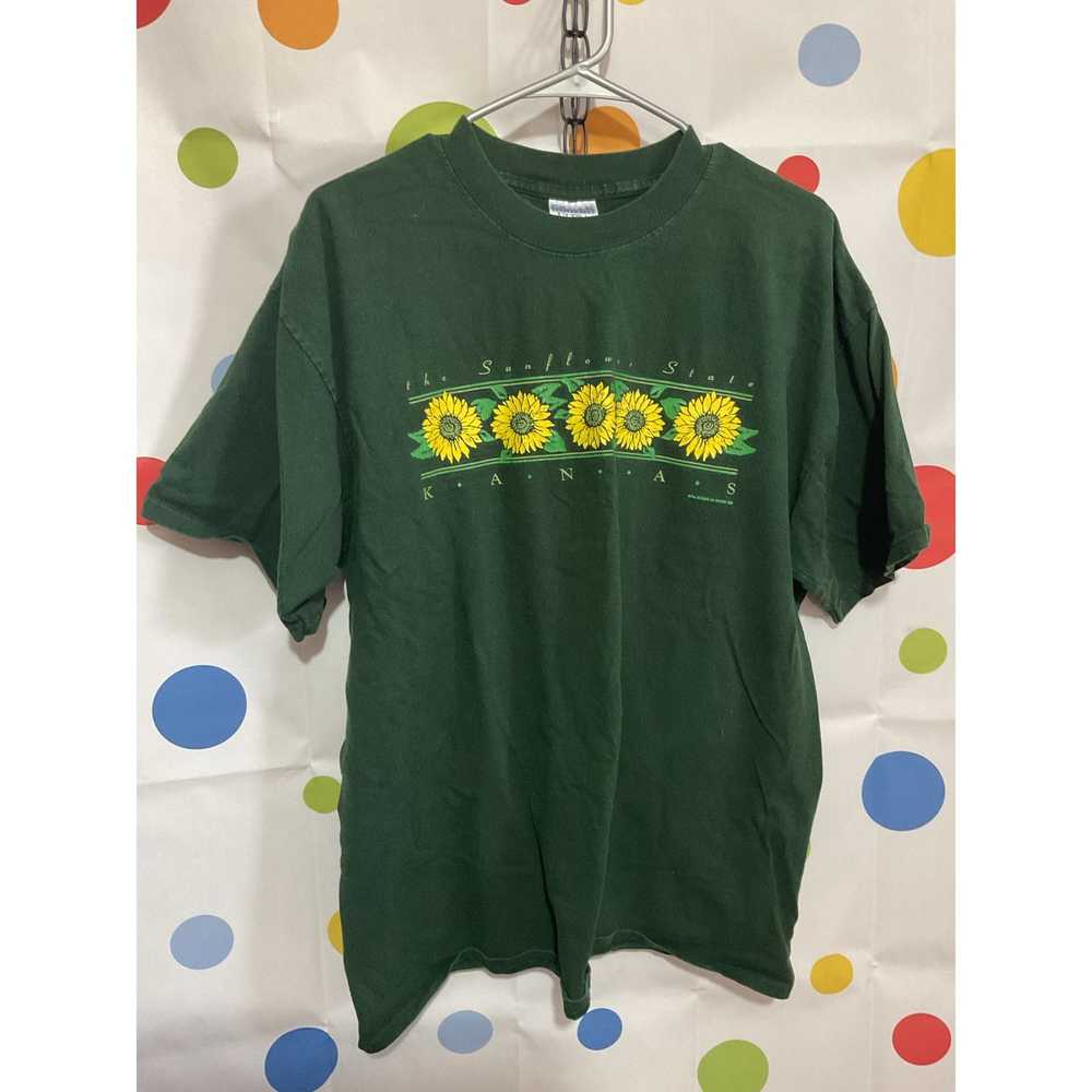 Vintage Kansas The Sunflower State Tee Size XL - image 5