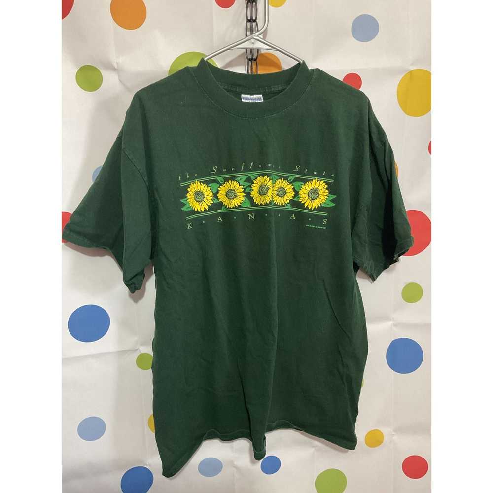 Vintage Kansas The Sunflower State Tee Size XL - image 6