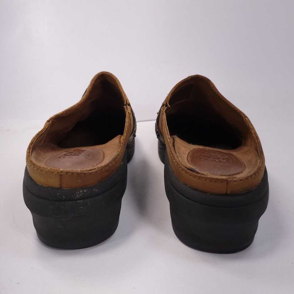 Ariat Leather Casual Slip On Mule Clog Shoe Women… - image 3