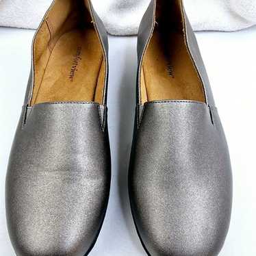 Comfortview Size 9WW Women's Pewter Metallic Colo… - image 1