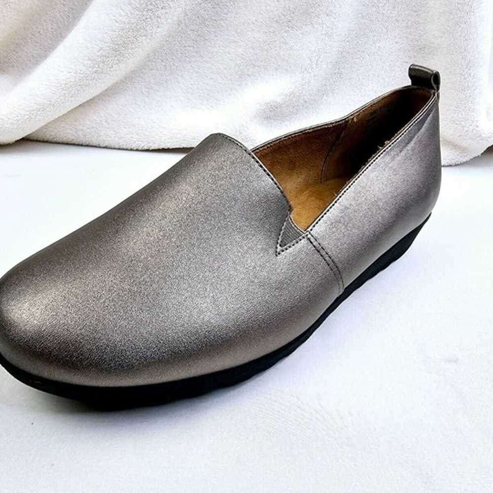 Comfortview Size 9WW Women's Pewter Metallic Colo… - image 4