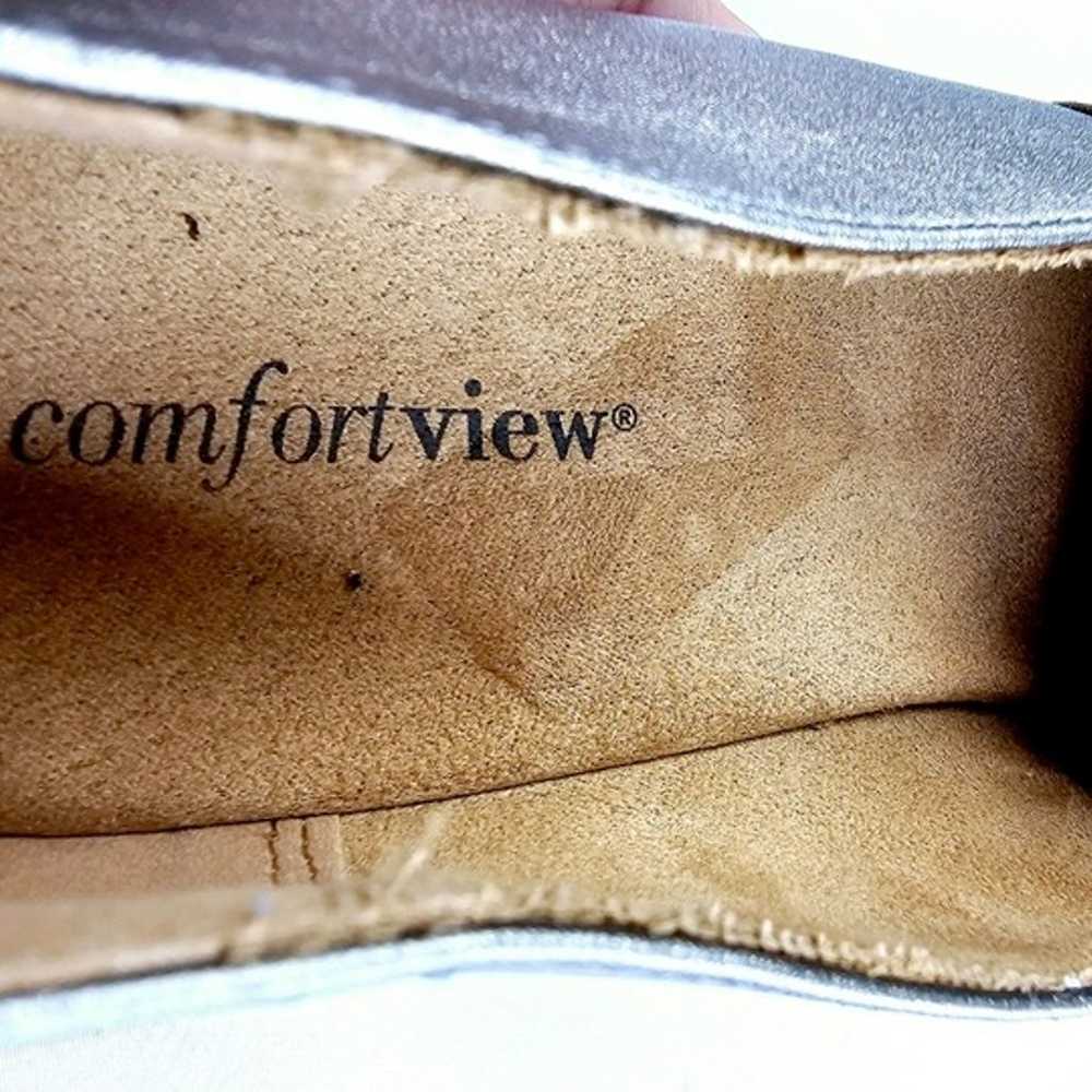 Comfortview Size 9WW Women's Pewter Metallic Colo… - image 7