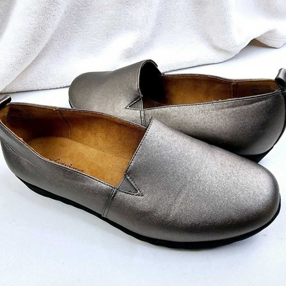 Comfortview Size 9WW Women's Pewter Metallic Colo… - image 9