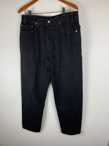 Levi's × Vintage Levis 550 black denim jeans