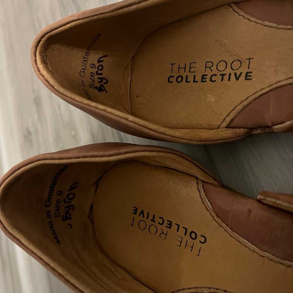 The root collective Byron leather loafers. Size 9 - image 4