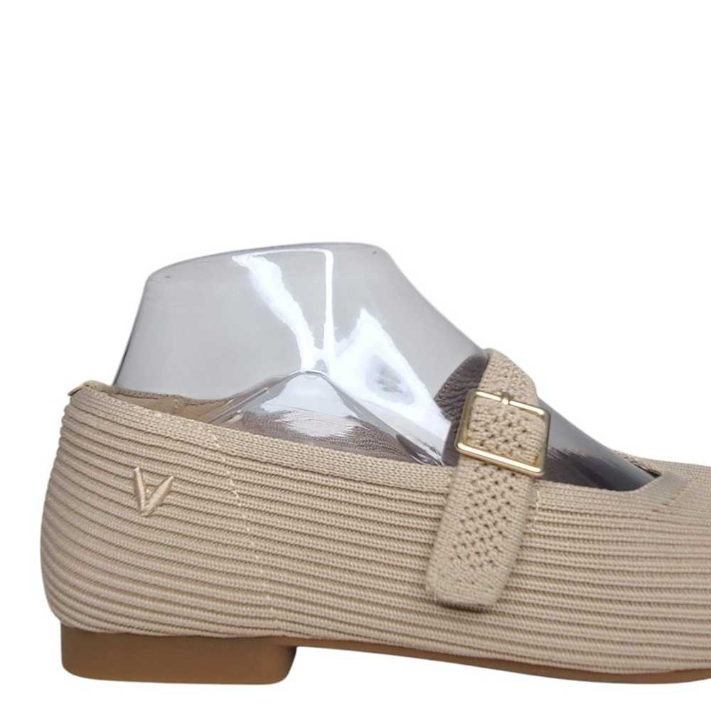 Vivaia Margot Mary Jane Square Toe Flats Almond E… - image 9