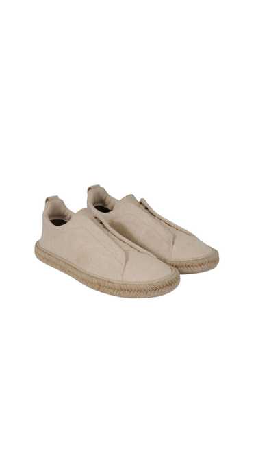 Ermenegildo Zegna Triple Stitch Espadrille Slip On