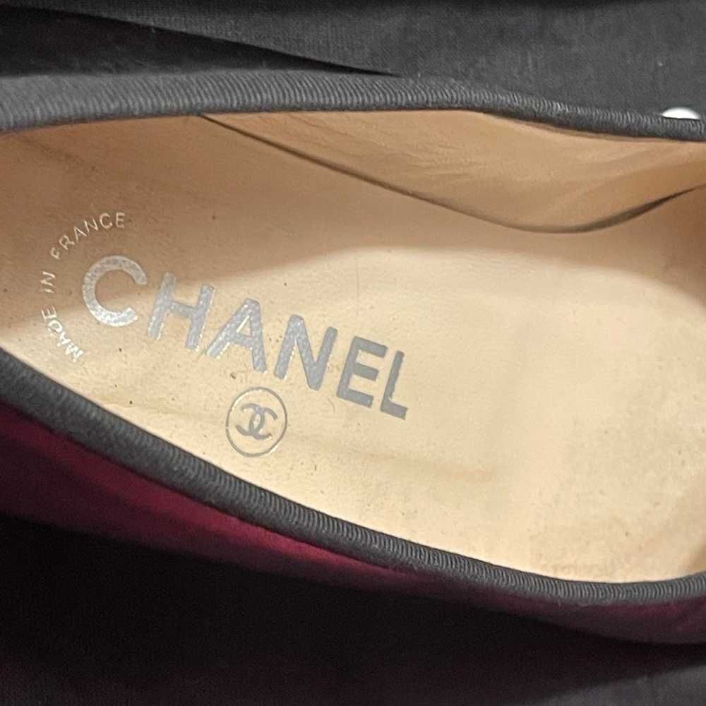 Chanel Kitten Heels Shoes CC Classic - image 9