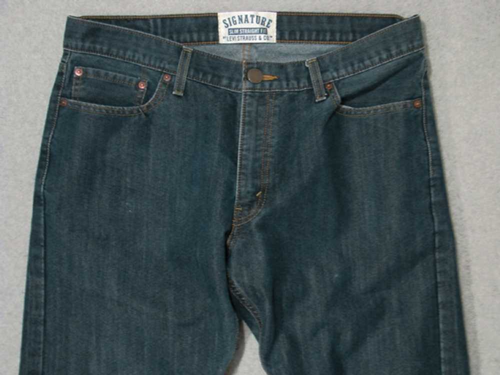 UF03425 2009 **LEVI'S** SIGNATURE SLIM STRAIGHT J… - image 4