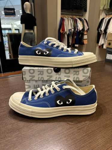 Comme des Garcons × Converse CDG Converse Low Blue