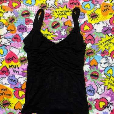 Vintage Forever 21 Black Shimmer Cami